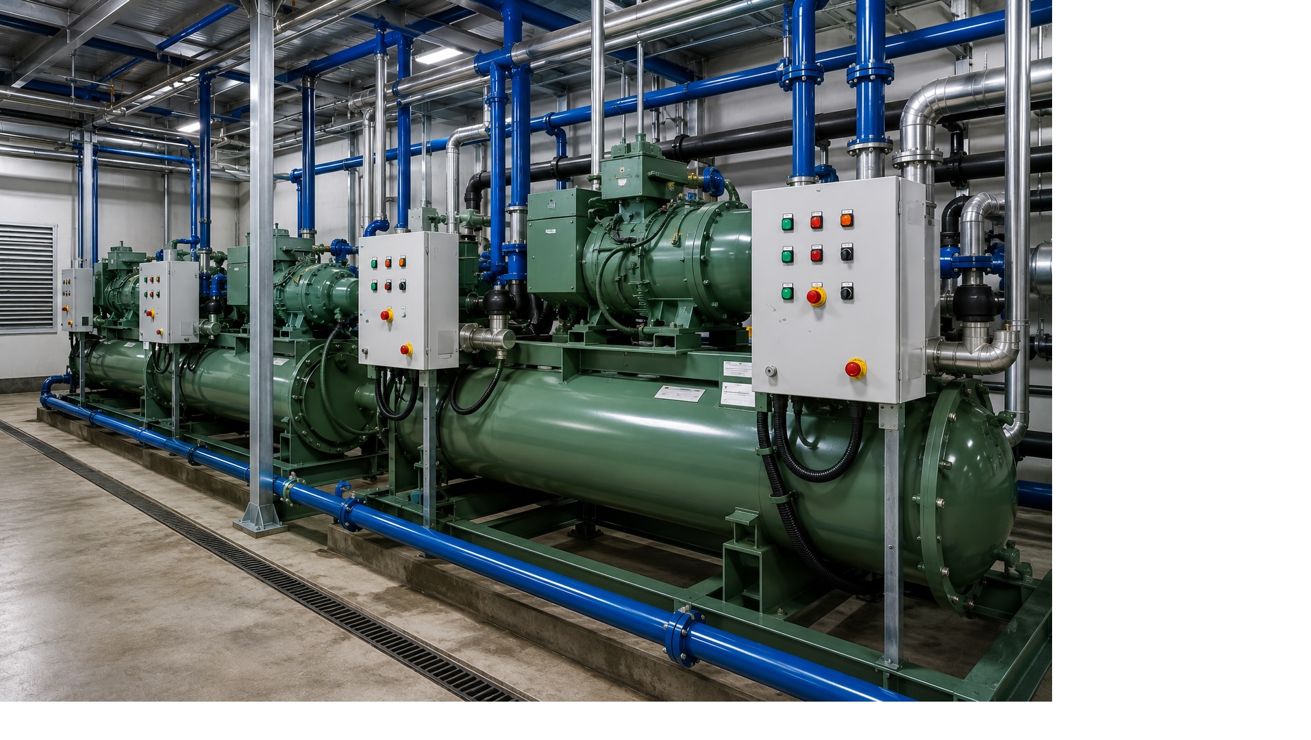 Industrial refrigeration system